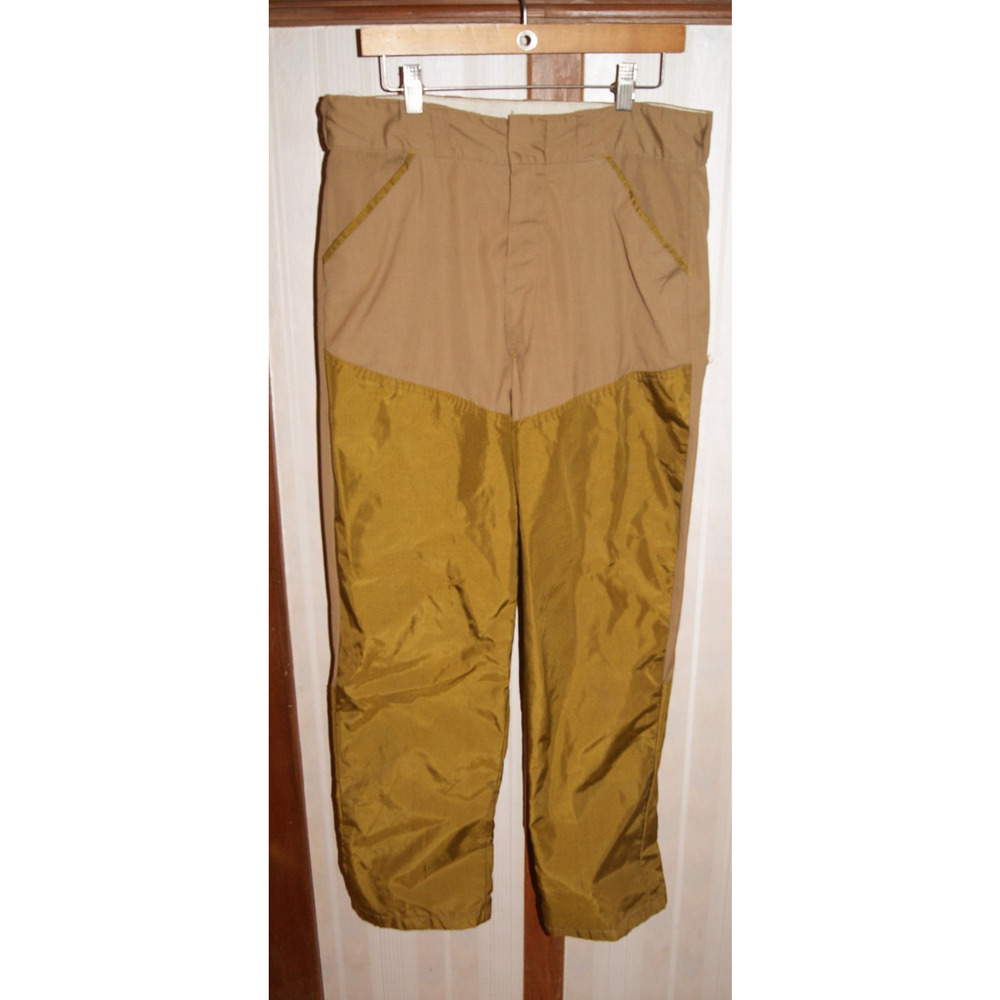 Vintage 1960s Field and Fireside Mens 35x30 Brush Briar Canvas Hunting Pants